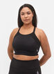 CORE, SUPER HIGH, SPORTS BRA - Sportbeha met verstelbare schouderbandjes, Black, Model image number 0