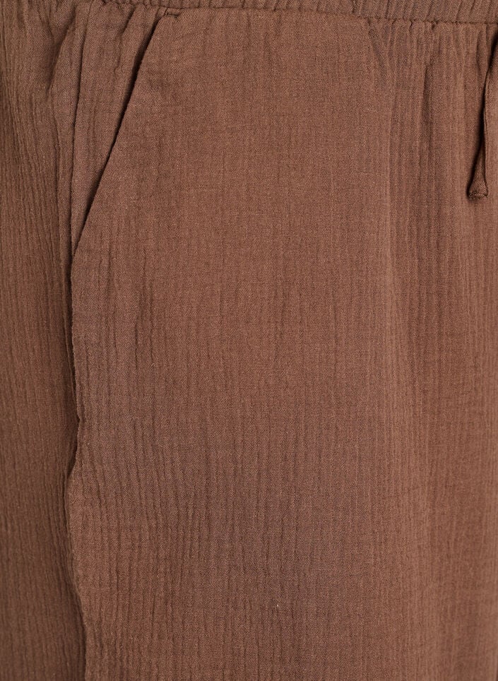 Culotte broek van katoen met hoge taille, Rain Drum, Packshot