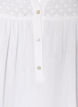 Blouse in katoenen mousseline met broderie anglaise, Wit, Packshot image number 2