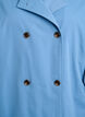 Korte trenchcoat met zakken, Blauw, Packshot image number 2