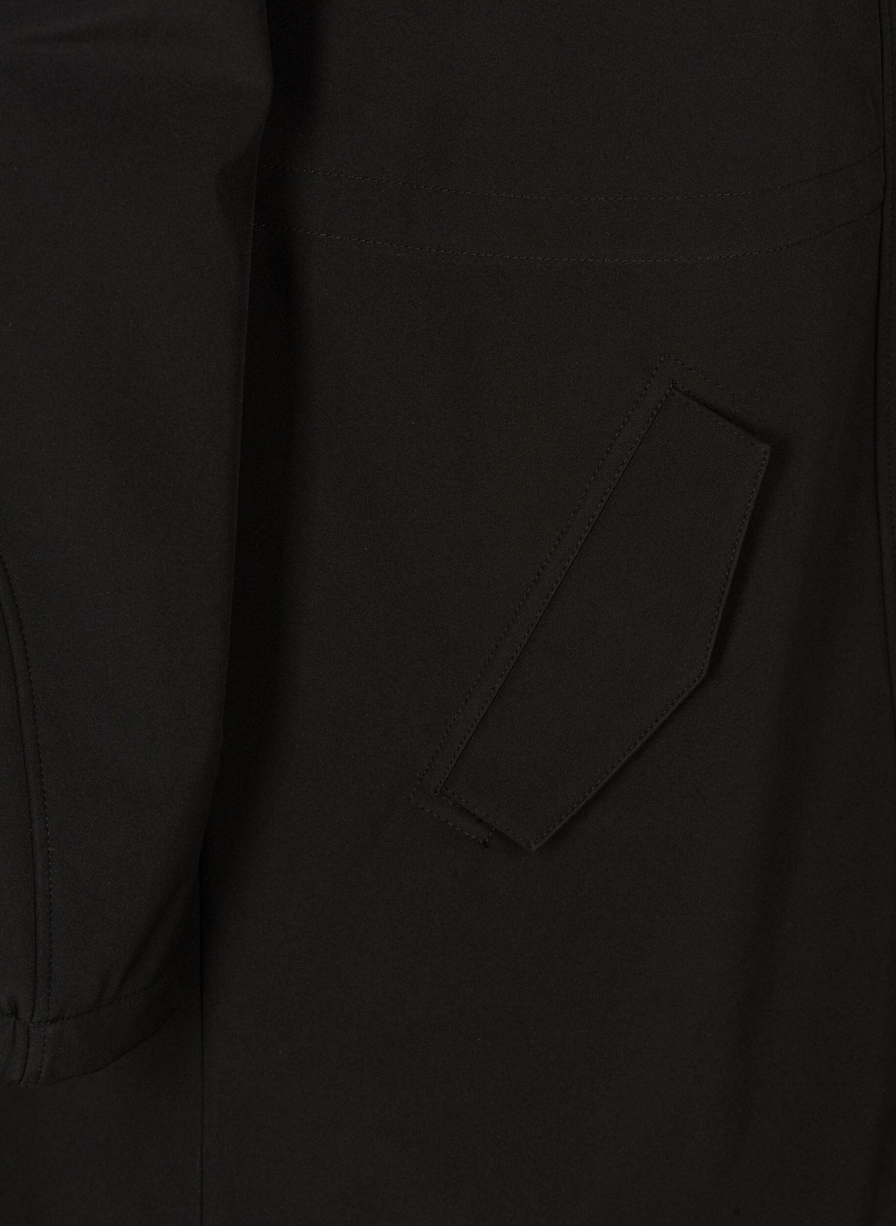 ZizziSoftshell jas met capuchon, Zwart, Packshot image number 3