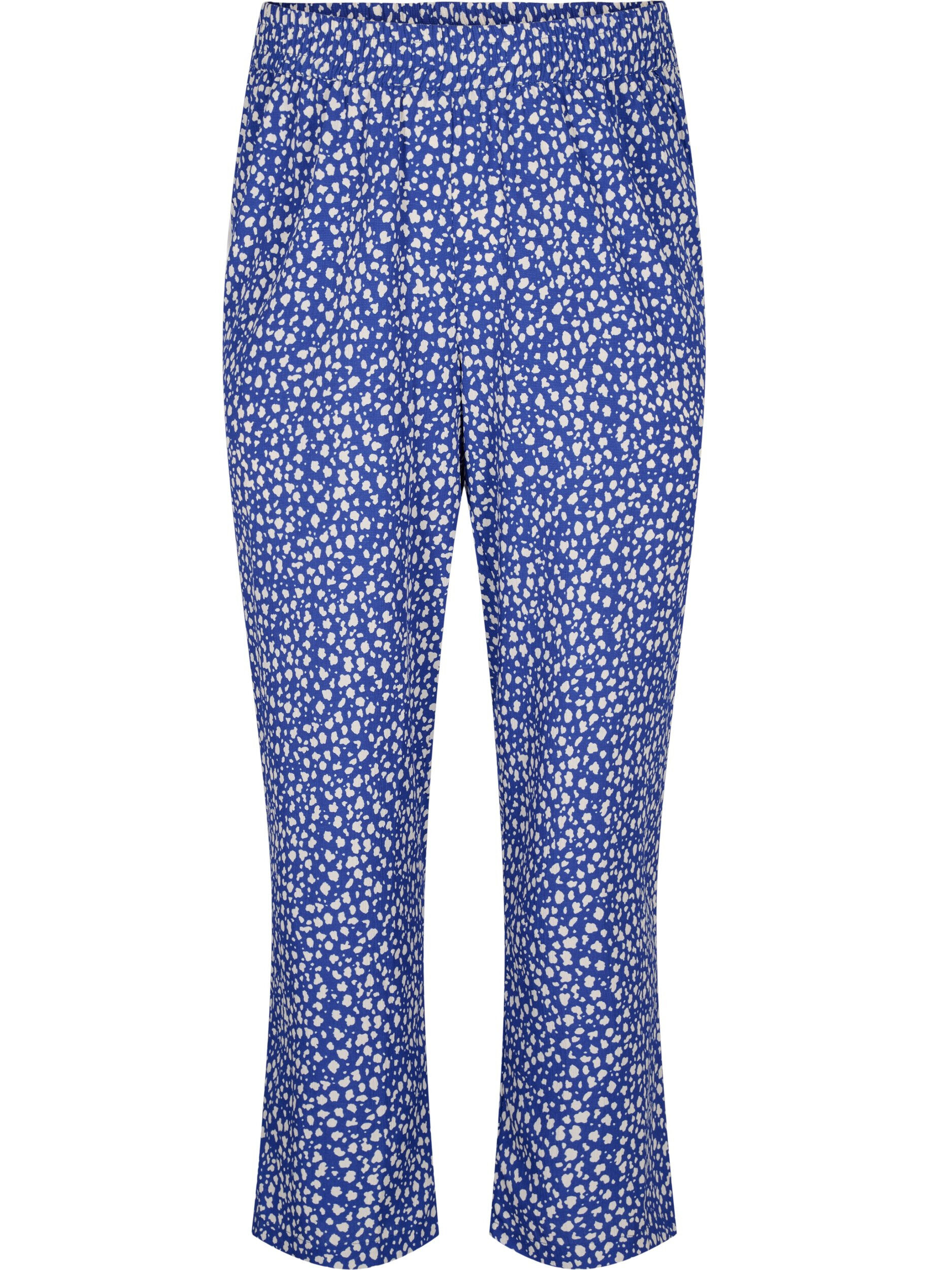 ZizziFLASH - Broek met print en zakken, Surf the web Dot, Packshot image number 0