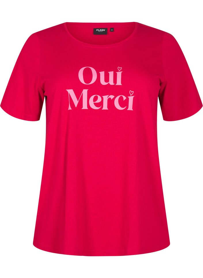 FLASH - T-shirt met motief, Rood, Packshot image number 0