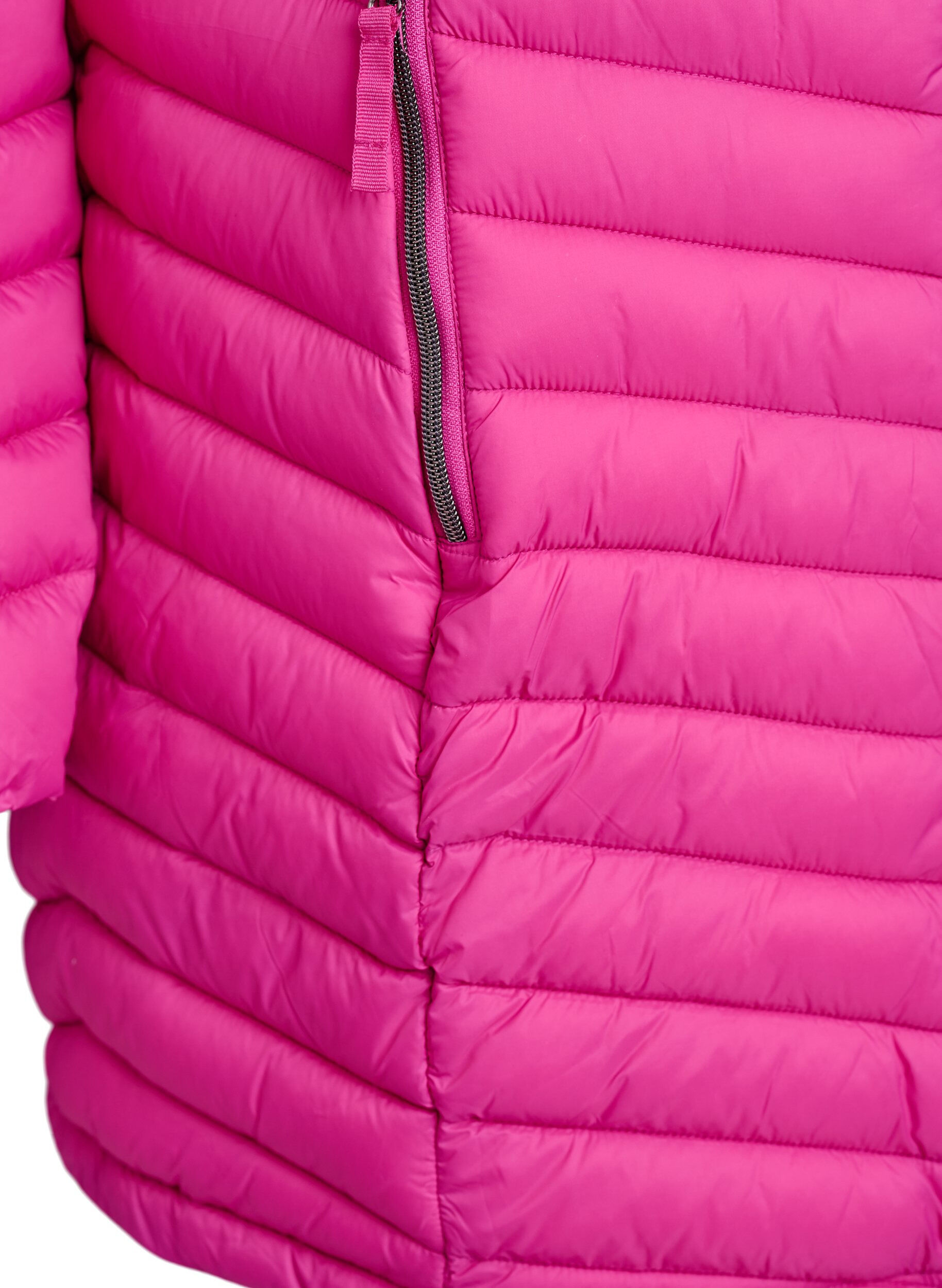 ZizziLichtgewicht jas met zakken en een afneembare capuchon, Roze, Packshot image number 3