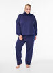 Losse broek van modalmix, Blauw, Model image number 0