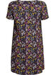 Korte a-lijn jurk met bloemenprint, Blauw, Packshot image number 1