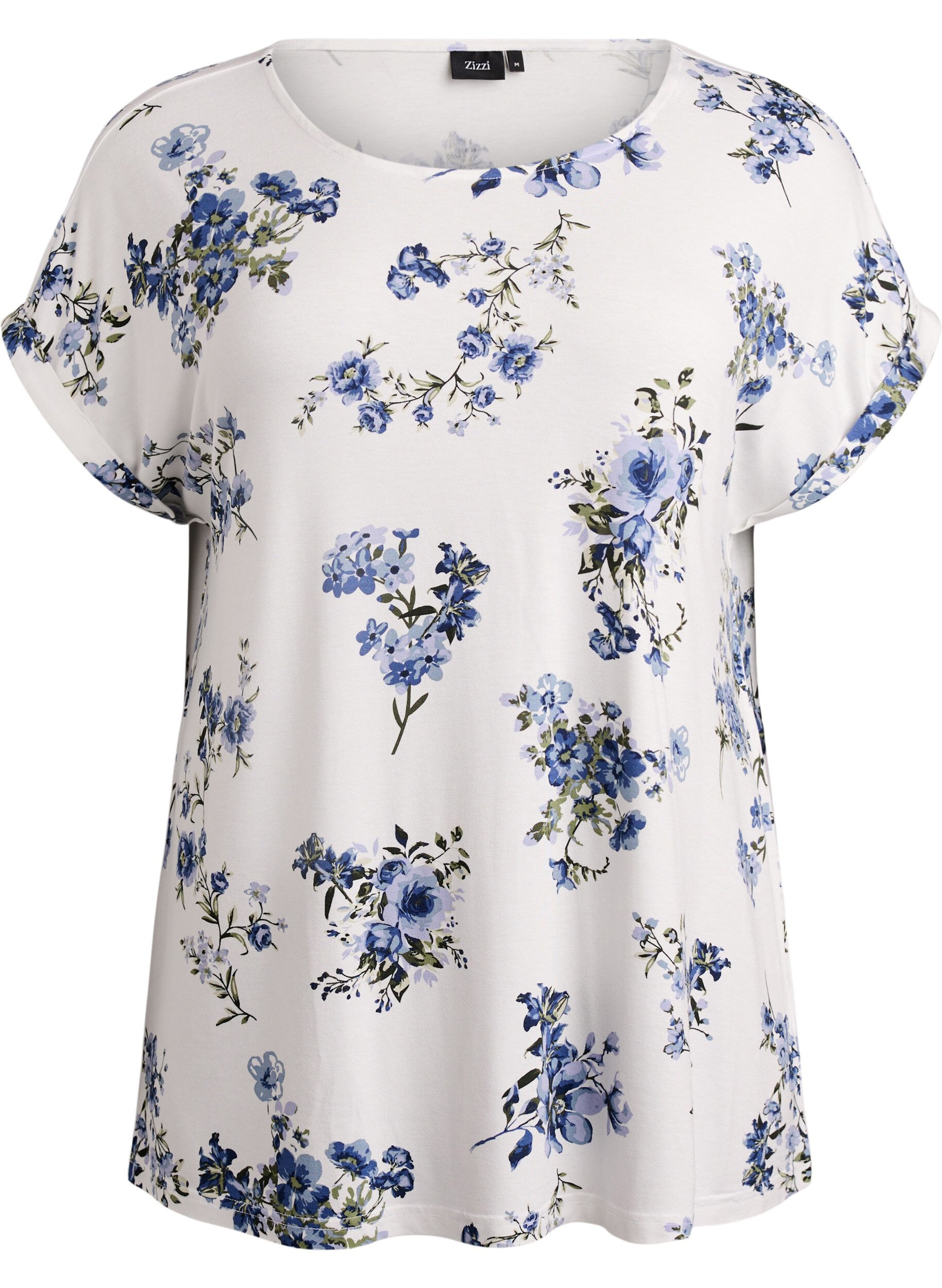 T-shirt met bloemenprint