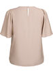 Blouse met korte, wijde mouwen, Beige, Packshot image number 1