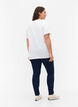 FLASH - Nauwsluitende jeggings met hoge taille, Blue denim, Model image number 1