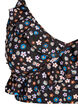 Bloemen bikinitop met ruches, Bruin, Packshot image number 2