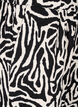 Broek met zebraprint, Zwart, Packshot image number 2