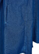 Korte denimjurk met 3/4 mouwen, Blauw, Packshot image number 3