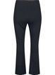 Flared jerseybroek, Zwart, Packshot image number 1