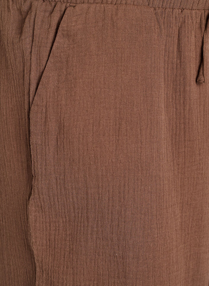 Culotte broek van katoen met hoge taille, Rain Drum, Packshot