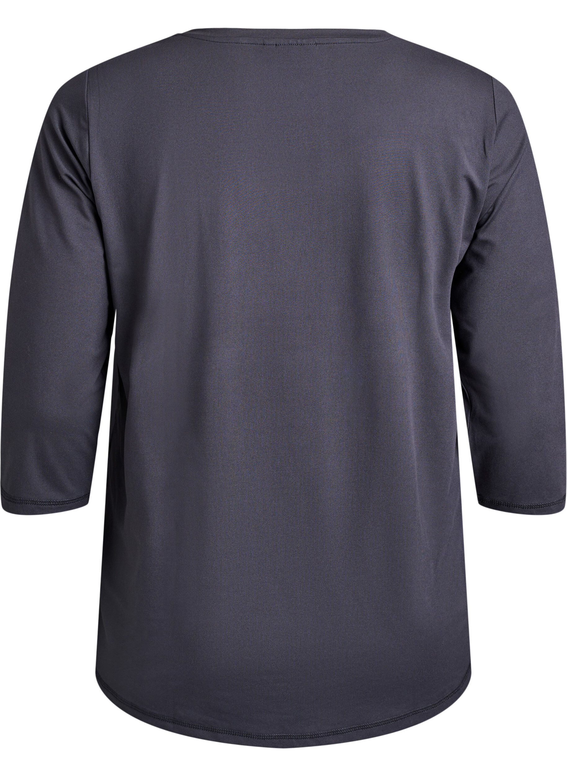 ZizziTraining blouse met 3/4 mouwen, Grijs, Packshot image number 1