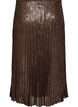 A-lijn midirok met pailletten, Bruin, Packshot image number 1