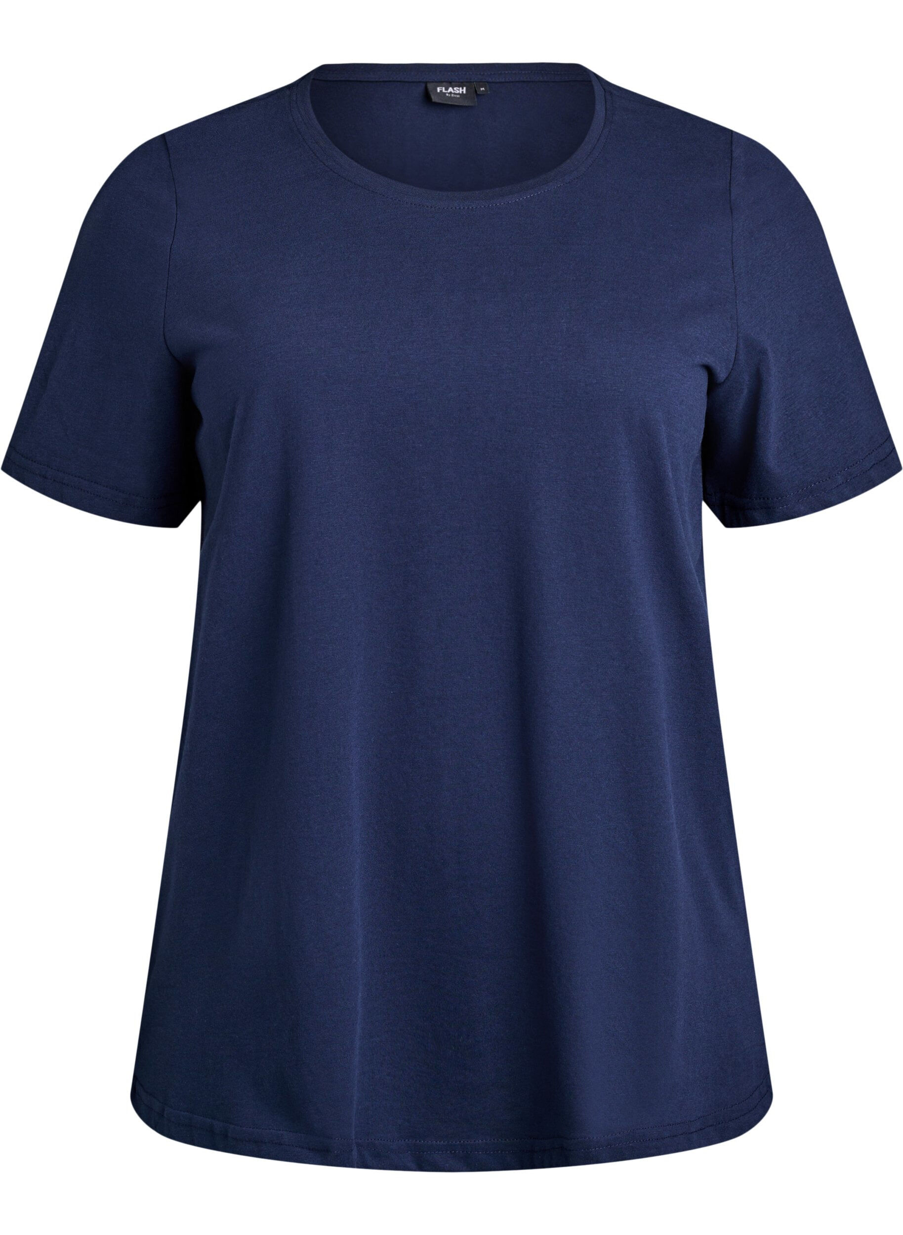 ZizziT-shirt met print, Blauw, Packshot image number 0