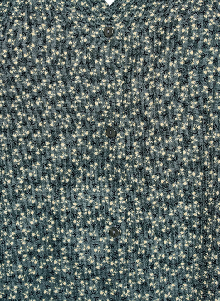 Shirtblouse met 1/2 mouwen, Groen, Packshot image number 2