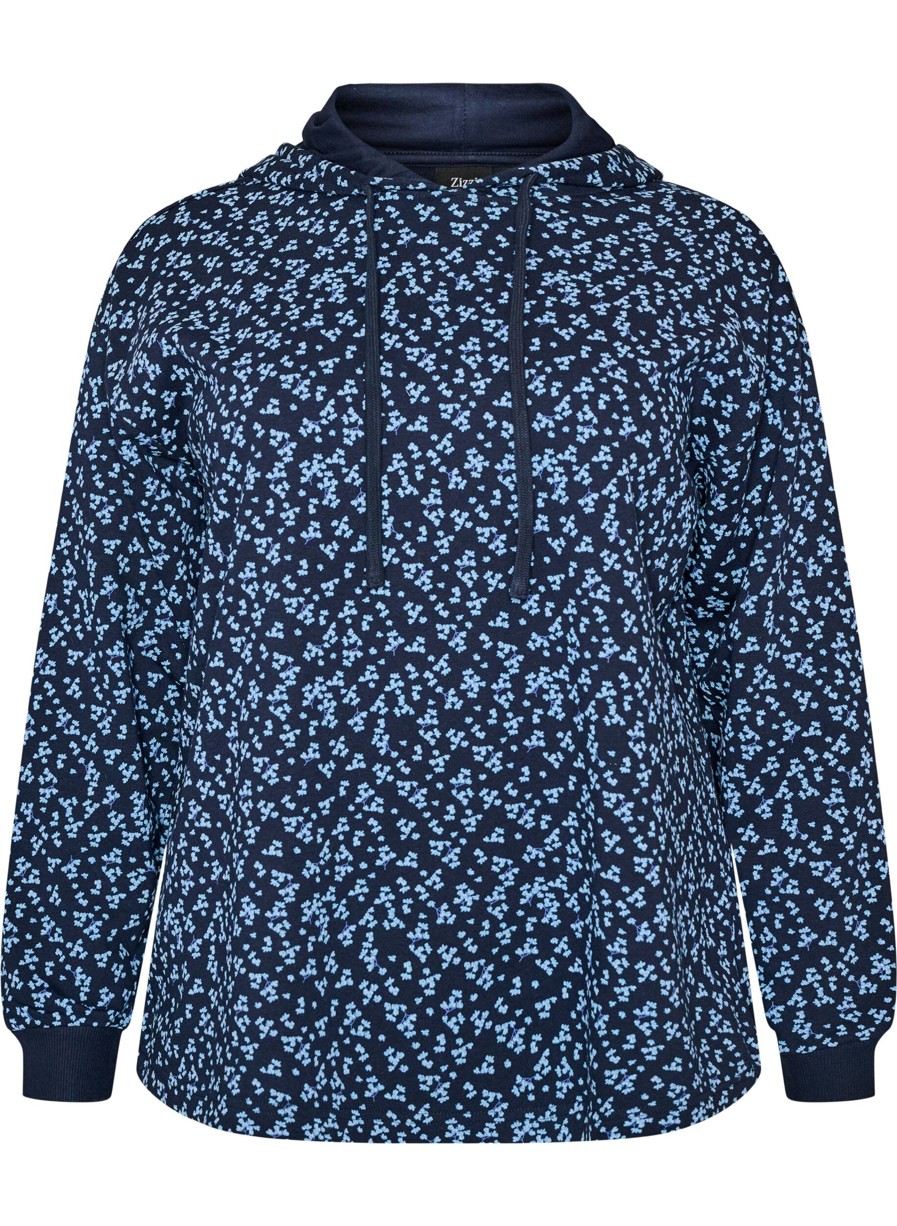 Hoodie met all-overprint
