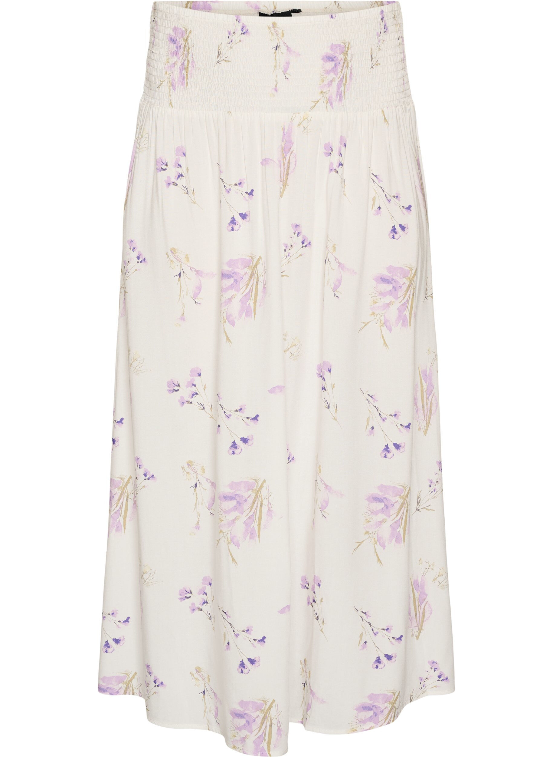 FLASH - Viscose maxi-rok met smock