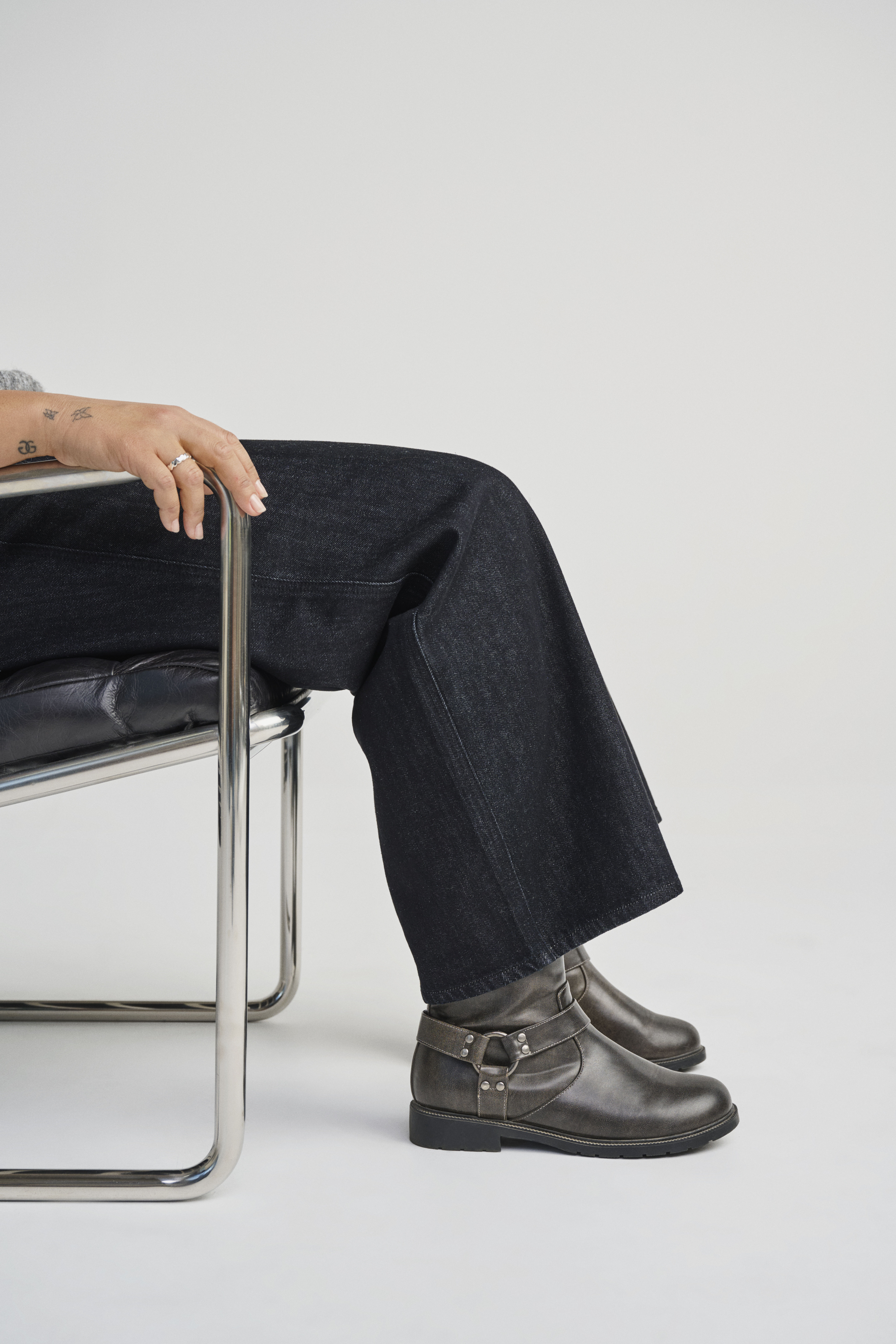 Korte biker laars, , Model