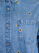 Denim shirt met geborduurde aardbeien, Blauw, Packshot image number 2