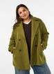 Korte jas met dubbele knoopsluiting, Groen, Model image number 0