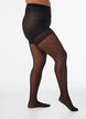 Push-up 25 denier panties met stippenpatroon, Zwart, Packshot image number 0