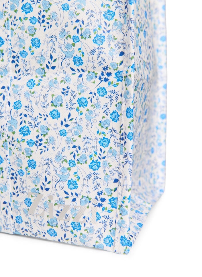 Shoppingtas met ritssluiting, Blauw, Packshot image number 2