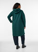 Sweatshirt jurk met capuchon en zakken, Groen, Model image number 1