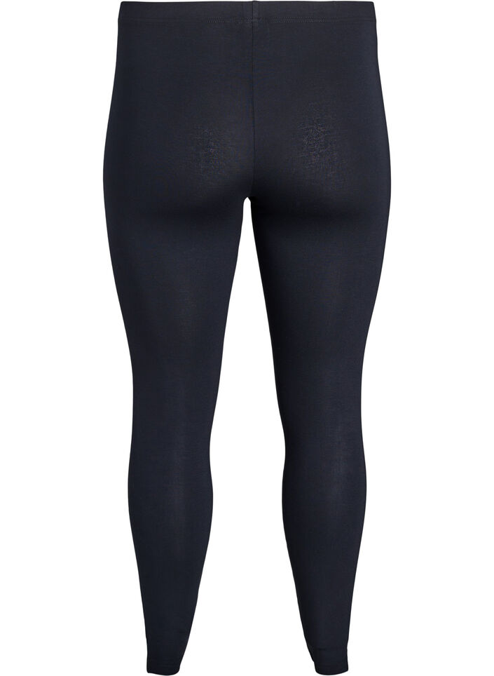 Legging met strassdetail, Zwart, Packshot image number 1