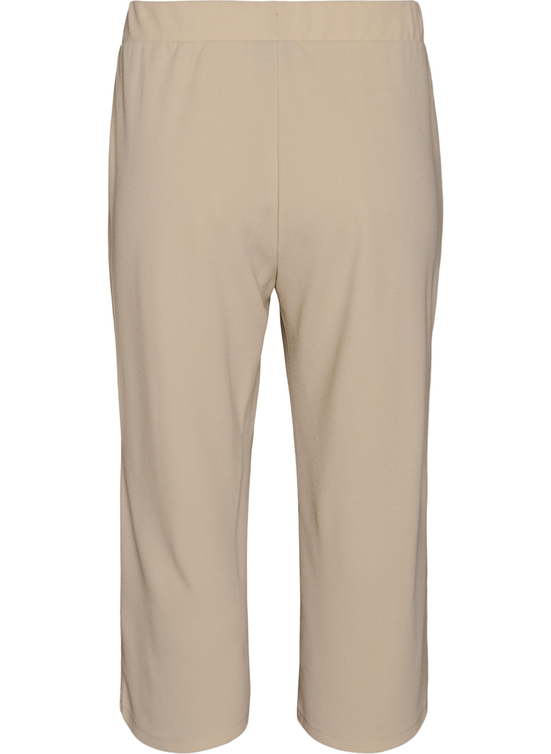 ZizziLosse broek met 7/8 lengte, Beige, Packshot image number 1