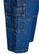 High waist cargo jeans, Blauw, Packshot image number 3