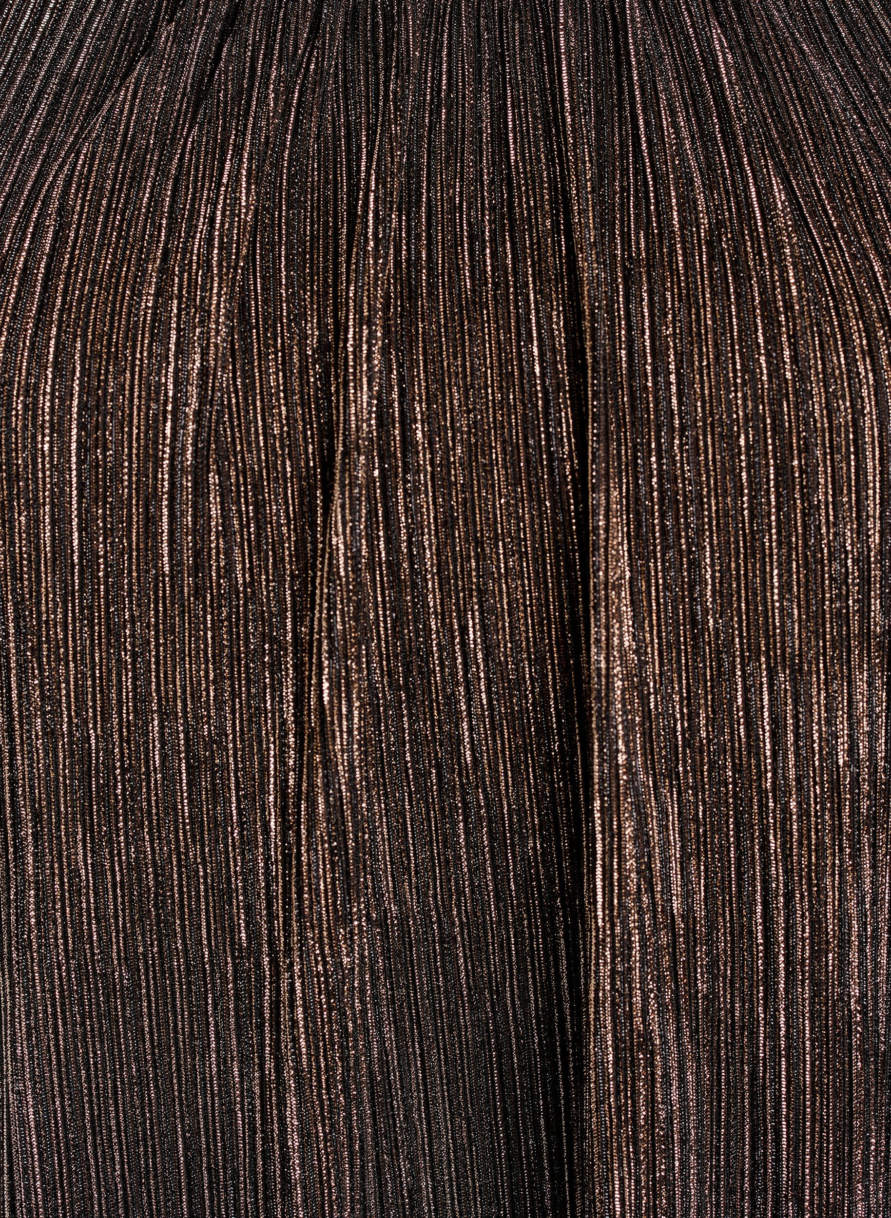 ZizziPartyblouse met glitterstrepen en lange mouwen, Zwart, Packshot image number 2