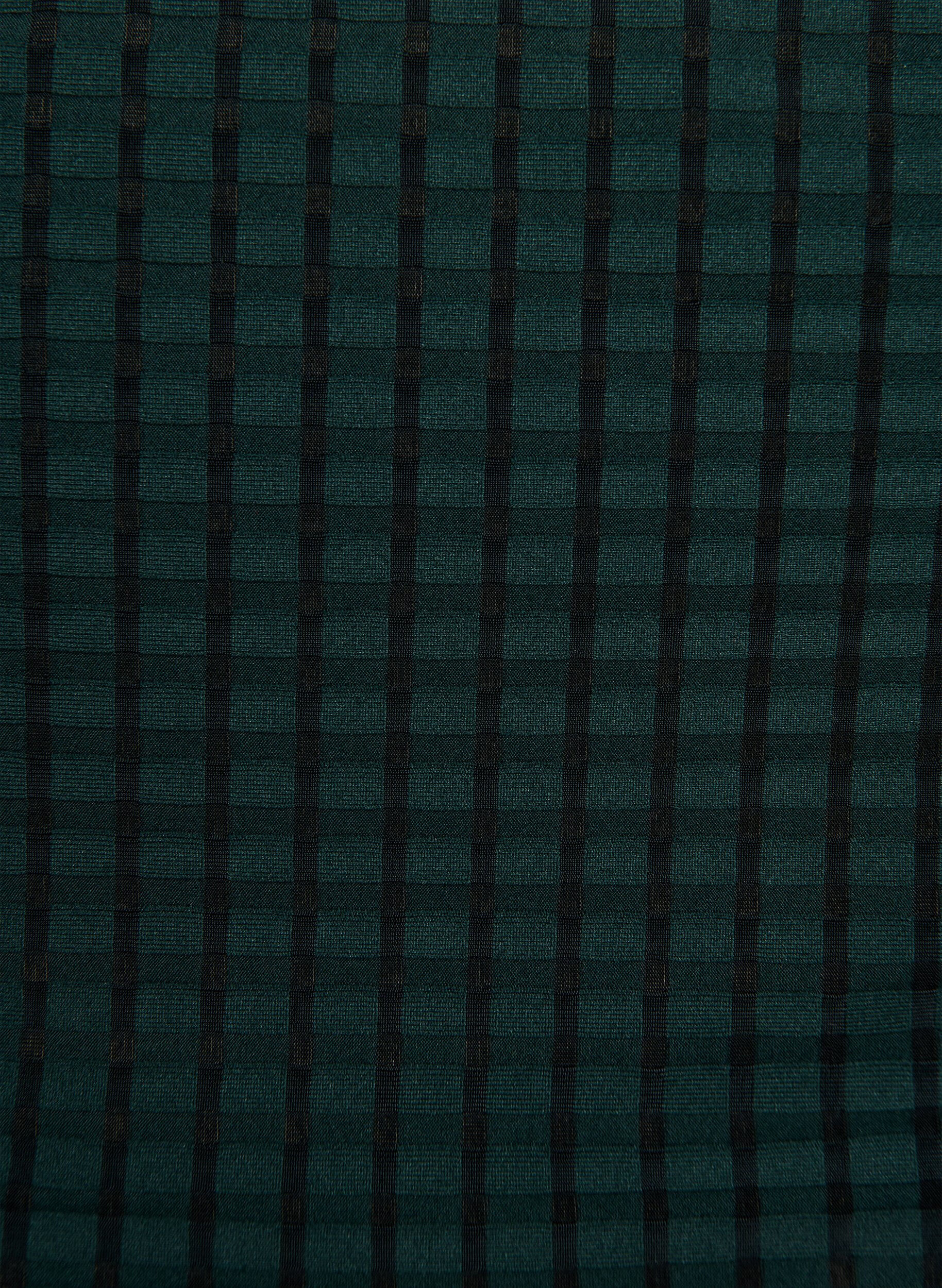 ZizziGeruite bikinibroekjes met een hoge taille en tai-snit, Groen, Packshot image number 2