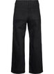 Jeans met hoge taille en wijde pijpen, Zwart, Packshot image number 1