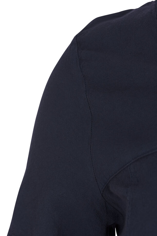 Katoenen jurk met korte mouwen, Blauw, Packshot image number 2
