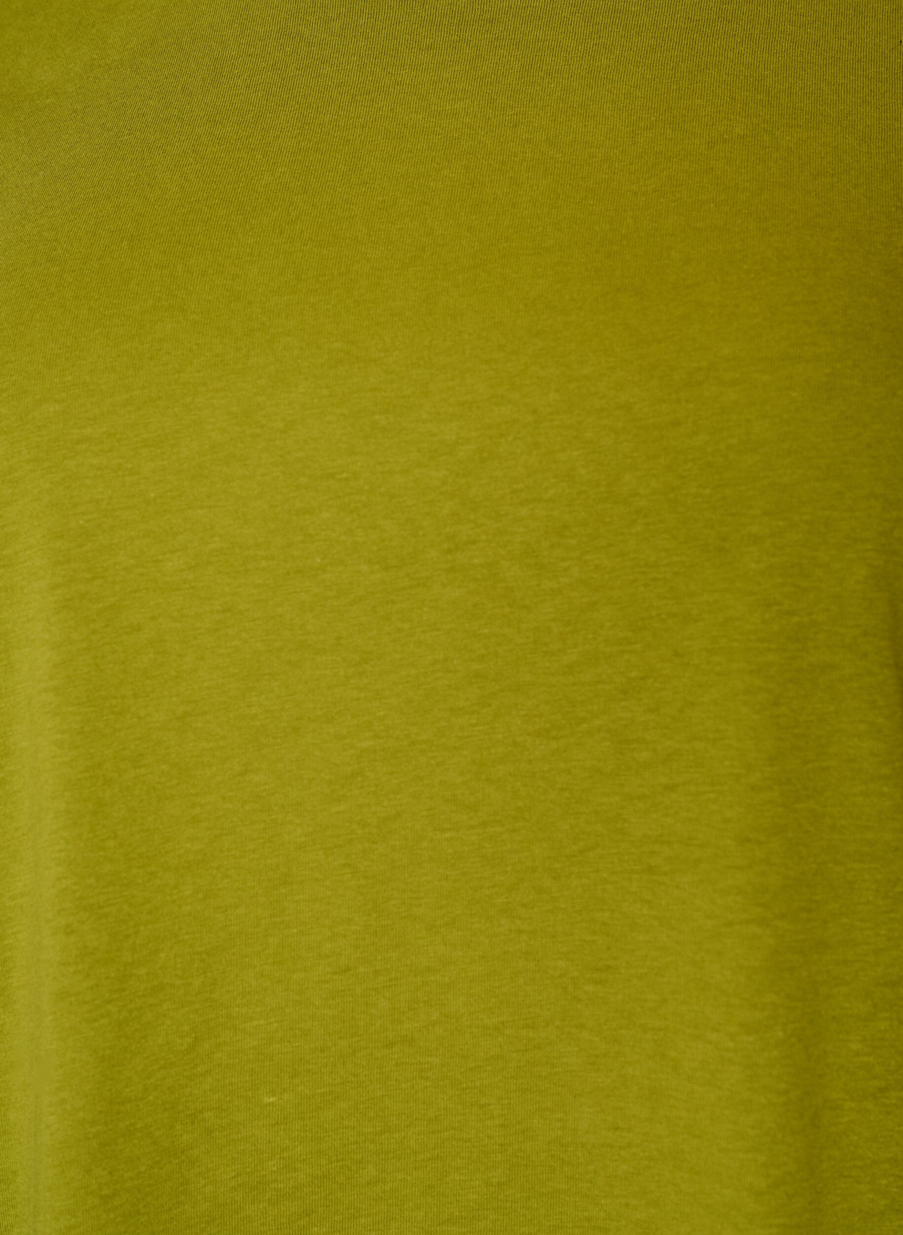 ZizziBasic katoenen T-shirt met ronde hals, Green, Packshot image number 2
