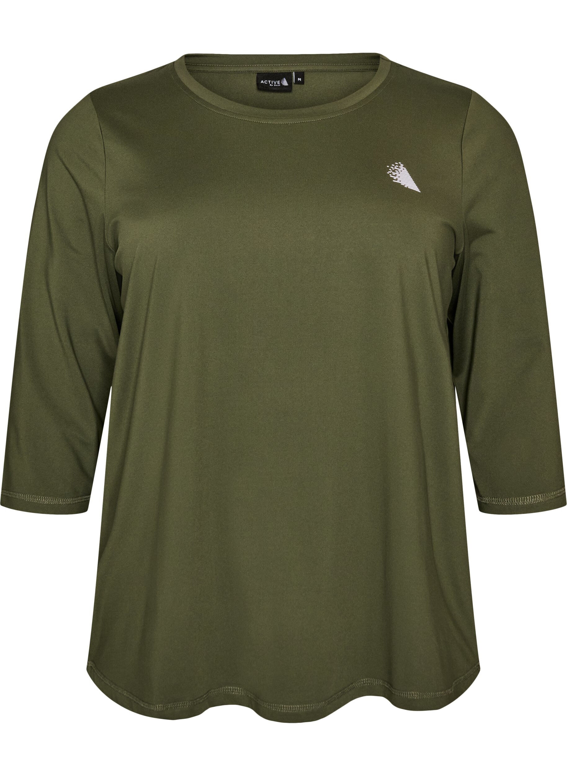 Sporttop met 3/4 mouwen