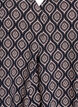 Jurk met V-hals van viscose, Blauw, Packshot image number 2
