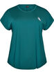 Effen gekleurd trainingsshirt, Groen, Packshot image number 0