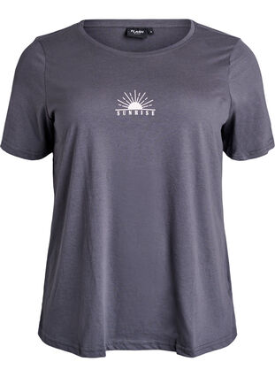 ZizziFLASH - T-shirt met motief, Iron Gate Sun, Packshot image number 0