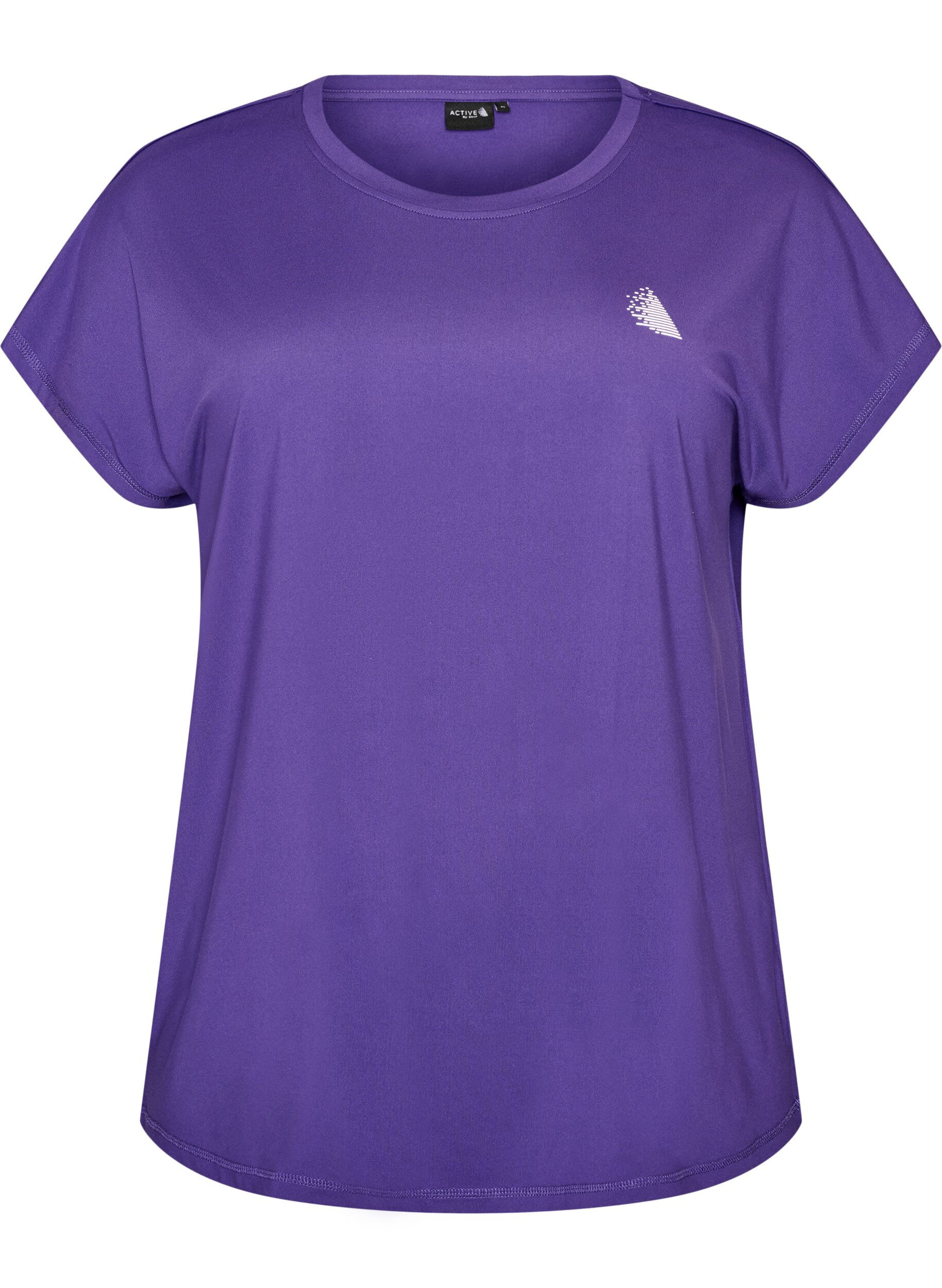 Effen gekleurd trainingsshirt