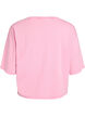 Boxy T-shirt in biologisch katoen, Roze, Packshot image number 1