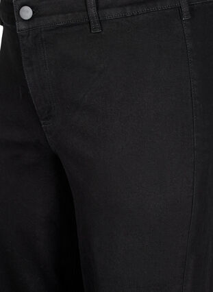 ZizziJeans met hoge taille en wijde pijpen, Zwart, Packshot image number 2