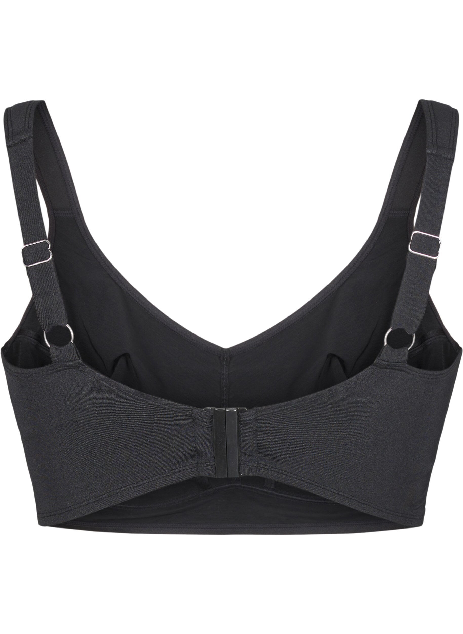 ZizziBikinitop met volledige dekking, Zwart, Packshot image number 1