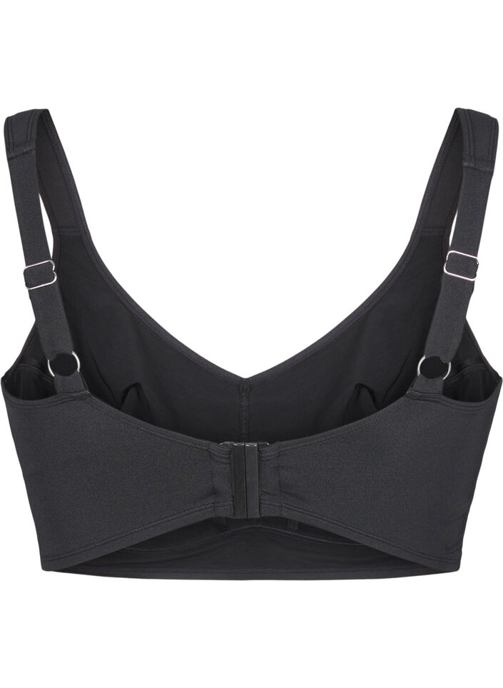 Bikinitop met volledige dekking, Black, Packshot