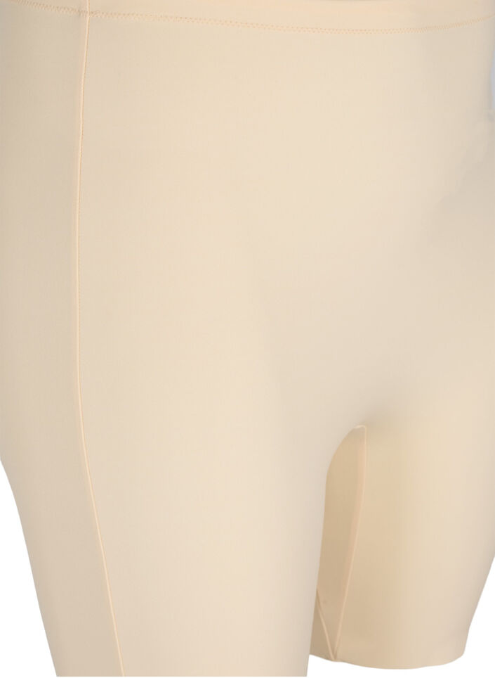 Light shapewear shorts met hoge taille, Beige, Packshot image number 2