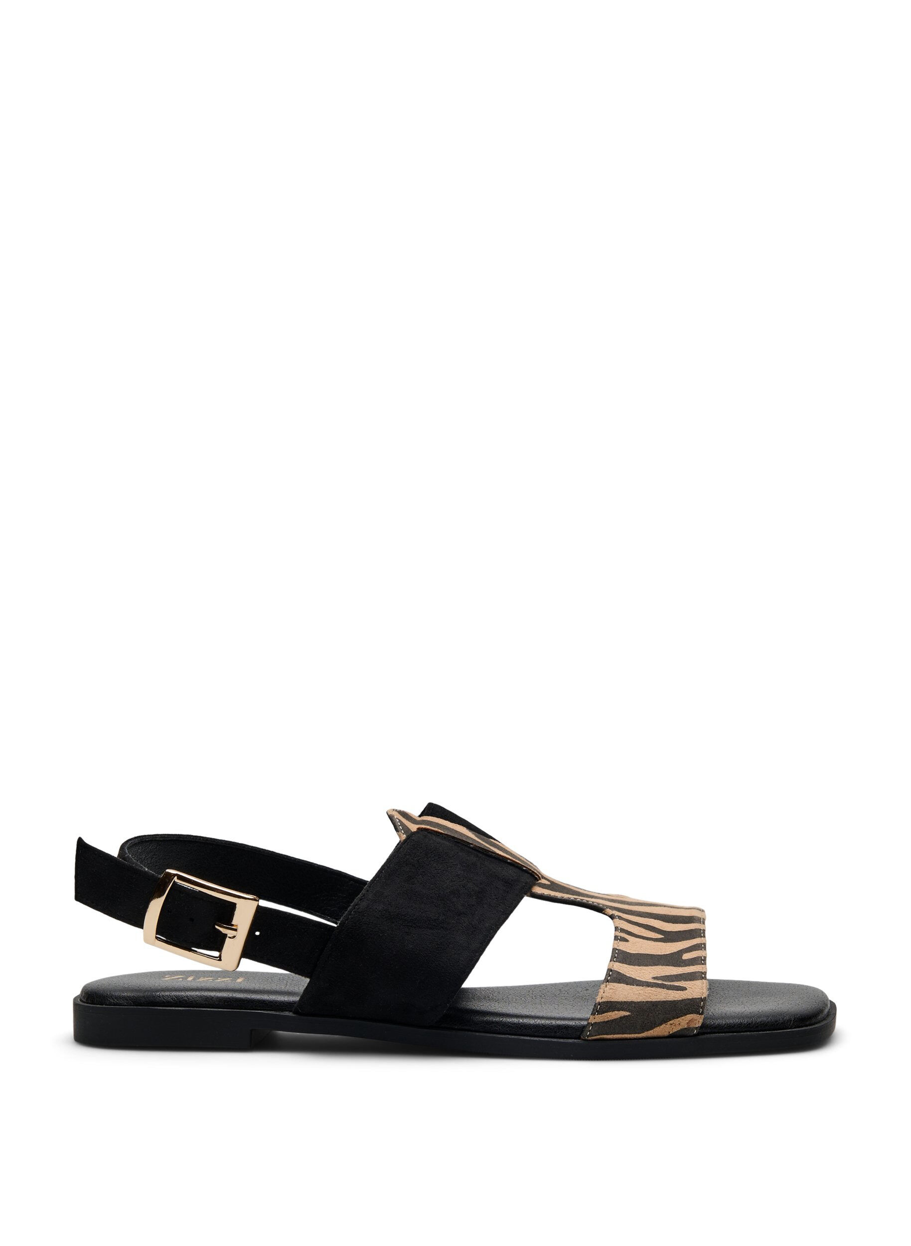 Wide fit - Sandalen met brede banden