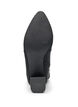 Wide fit - Enkellaarzen met rhinestones, Zwart, Packshot image number 5